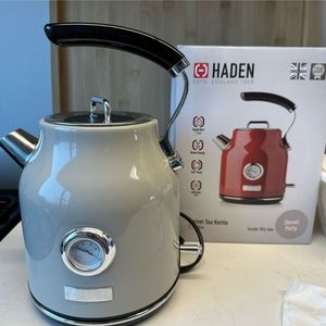 HADEN Dorset Putty Beige Electric Tea Kettle